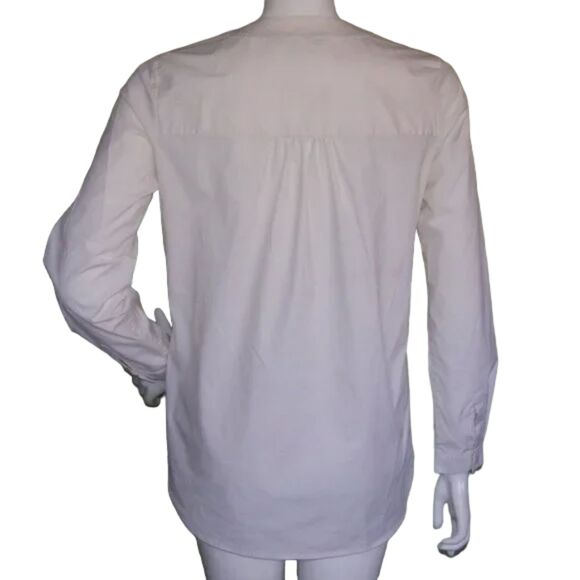 DIANE VON FURSTERBERG Blouse/Tunic, 4, Esti, Stretch, Long sleeve, Off-white - Picture 8 of 14